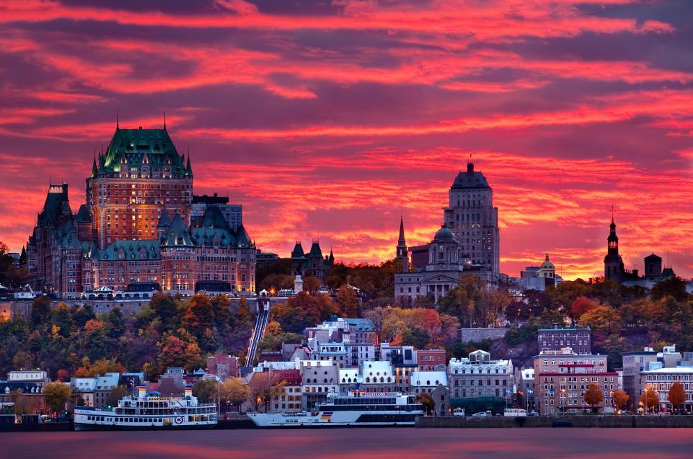 Quebec City package (2 Nights/3 Days) WELCOME TO QUEBEC: Québec City sits on the Saint Lawrence River in Canada's mostly French-speaking Québec province.