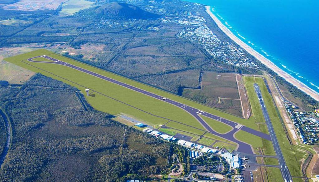 SUNSHINE COAST AIRPORT The Sunshine Coast Airport was opened in 1961 and is one of the busiest counciloperated airports in Australia, accommodating almost one million passenger movements in the