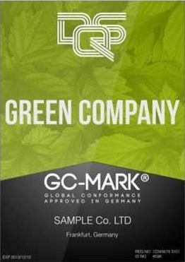 No. Kategori MyHIJAU Mark 9 Green Label Certification (Other Type I-like Voluntary Sustainable Scheme; VSS) Pensijilan/ Skim Pelabelan GC-Mark Logo Pematuhan Piawaian Badan Pensijilan Negara