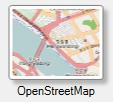 Click vào OpenStreetMap để chọn, rồi nhấn OK.