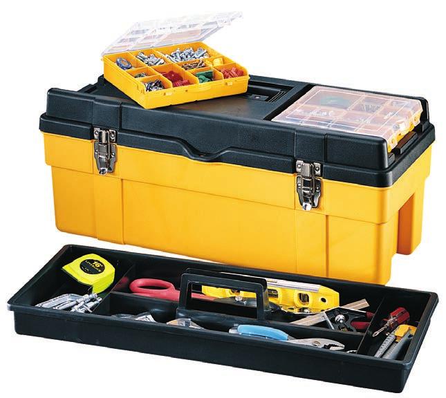 Professional Plastic Tool Boxes BUILT WITH FEATURES