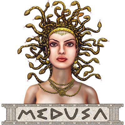 Medusa, originally a beautiful young woman whose crowning glory was her magnificent long hair, was desired and courted by many suitors.