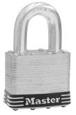 LAMINATED STEEL PIN TUMBLER PADLOCKS 2in (51mm) wide laminated steel body for superior strength Hardened boron alloy shackle for superior cut resistance 4-pin cylinder helps prevent picking Double