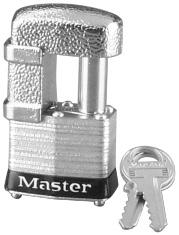 shackle for extra cut resistance 4-pin cylinder helps prevent picking EX Series Padlocks (Metric) 1DEX Keyed Different; 1-3/4in (44mm) wide body 12.