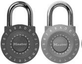 SET YOUR OWN COMBINATION PADLOCKS Set your own combination using 3 letters, numbers or a mix of both Patented technology operates with familiar right-left-right combination lock movement Combination