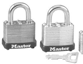 WARDED PADLOCKS Laminated steel body Steel shackle provides strong cut resistance Warded locking mechanism minimizes jamming from dirt and grime No. 22D Duplicate keys not available No. 10D Nos.