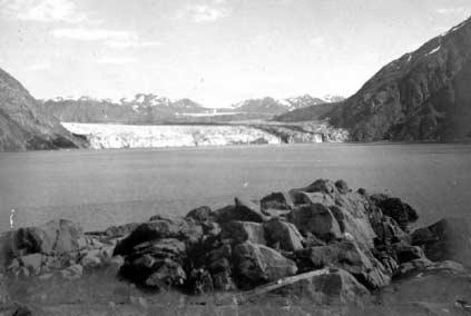 gov USGS Photo Library Photograph Grant 208 Fig. 1 View north from near the head of Harvard Arm, College Fiord, Prince William Sound, Chugach National Forest, Alaska.