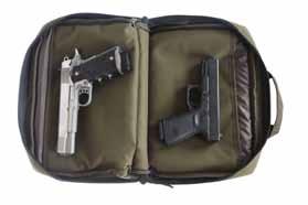 compartment holds ammo and range tools 12.5 x 9.