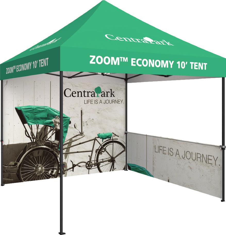 OUTDOOR DISPLAYS ZOOM TM ECONOMY (STEEL) 10' POPUP TENT hardware only kit: ZM-TNT-ECO-3MX3M-FRM-SQU kit with canopy: ZM-TNT-ECO-3MX3M-SQU-(COLOR OR G) stock canopy only: ZM-TNT-3MX3M-CAN-(COLOR)