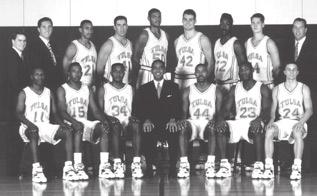 CHAMPIONSHIP TEAM 1986-87 University of Tulsa MVC Champions NCAA Tournament Overall Record: 22-8 MVC Record: 11-3 (1st place) Sitting (l-r): Rodney Johnson, Tracy Moore, John Buckwalter, Byron