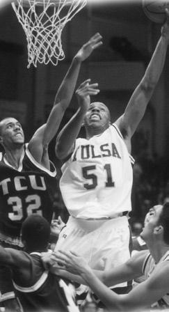 Hi s t o ry INTRO PLAYERS STAFF REVIEW C-USA OPPONENTS RECORDS HISTORY MEDIA Tulsa s Conference History Tulsa s MVC Scoring Leaders Year Player G FG FT Points AVG 1954-55 Bob Patterson 28 272 229 773