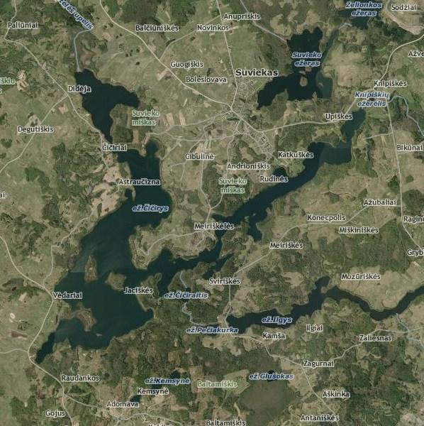 8.11. Čičirio ežeras (identifikavimo kodas 50030474) Bendra informacija, morfometrija, naudojimas Plyti šiaurinėje Zarasų rajono dalyje. Tai didžiausias ežeras Nikajos Laukesos (Dauguvos) baseine.