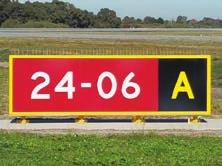 Aerodrome Signage Movement Area Guidance Signs Along with aerodrome markings and lights, aerodrome signs are designed to assist you in navigating the aerodrome.