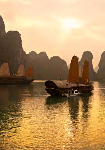 HIGHLIGHTS OF VIETNAM 12 DAY SOLOS TOUR - APRIL 2018 Day 10-11 April 2018 Hanoi - Halong Bay (B, L, D) Leave the pace of the city behind as you travel about four hours to Halong Bay.