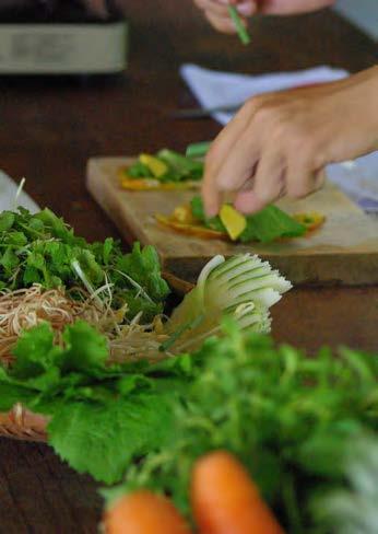 After purchasing your ingredients you head to the cooking class where an expert chef will explain the basics of Khmer cuisine.