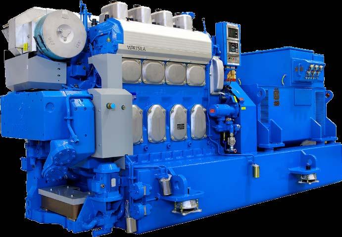 Tradition and innovation The Wärtsilä Auxpac generating sets are the most