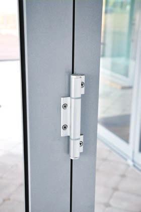 The AWS 50 series hinged door is designed with a thicker door sash (50mm)