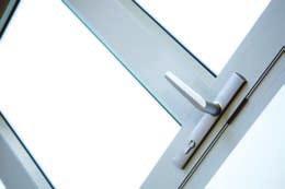 The door is usually fitted with an concealed overhead closer