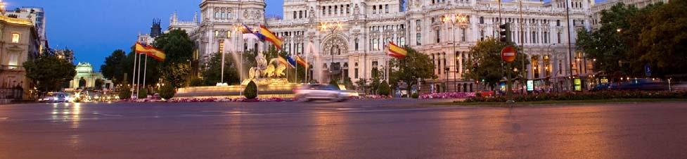 As one of the most iconic places of Madrid, Cibeles Square offers historical and architectural monuments such as its 18 th century fountain.