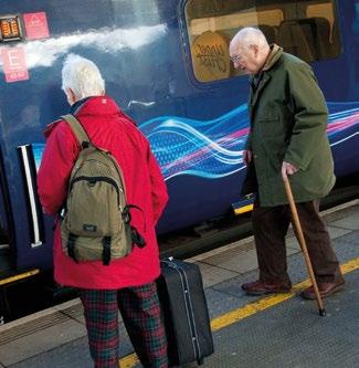 Rail passengers priorities for improvement November 2017 Priorities for passengers with disabilities There are noticeable differences in priorities for improvement between passengers with a