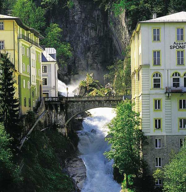 Thermal Spas T: +44 (0)20 7935 5132 Bad Gastein and Bad Hofgastein s spa facilities are fed by seventeen thermal springs.