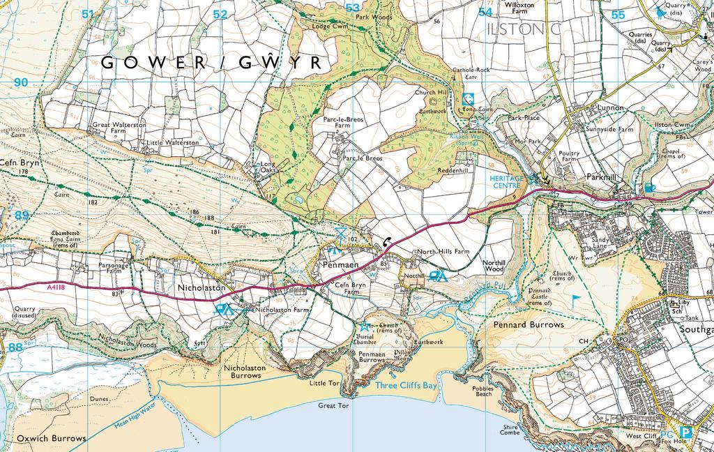 Approximate distance: 4.5 miles For this walk we ve included OS grid references should you wish to use them. 2 1 Start End 4 3 N W E S Reproduced by permission of Ordnance Survey on behalf of HMSO.