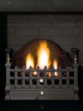 fire & ceramic coal) CASTLE black