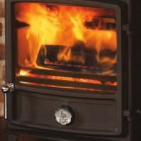 fuel type) DEFRA exempt for log burning in smoke controlled areas (Air control plate must be fitted) Clean burn technology A large bodied, high output stove capable of