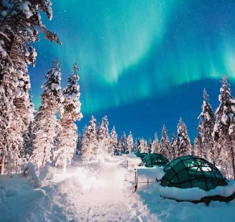 Winter in the Nordic region is the perfect time to take a trip above the Arctic Circle to see the Northern Lights, otherwise known as the Aurora Borealis!