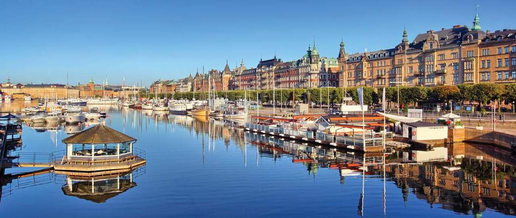 Escorted Tour of Scandinavia FOUR CAPITALS TOUR + FJORDS OF NORWAY OPTION Sweden - Finland - Denmark - Norway TOUR INCLUSIONS: (FULL TOUR, LAND ONLY) Superior First & First class city center hotels