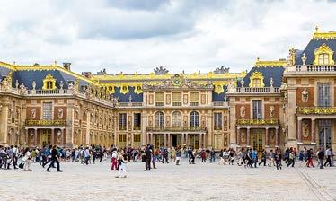 Versailles The Palace of Versailles is the former French royal residence and center of government located 16 km southwest of Paris.