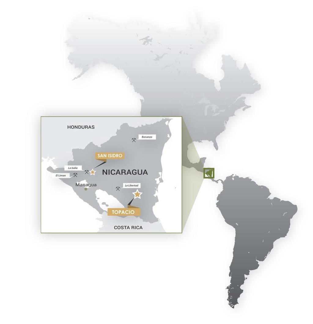 ORO VERDE LIMITED (ASX: OVL) Nicaragua A golden past and future Proactive