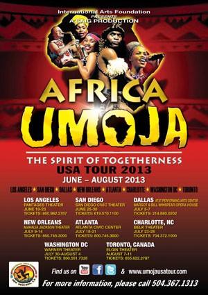 AFRICA UMOJA - THE SHOW Over 30 countries across the globe have witnessed the magic of AFRICA UMOJA - a loud.