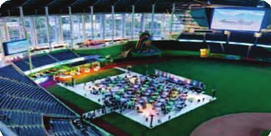 UNRIVALLED 27-YEAR PROVEN WORLDWIDE TRACK RECORD WHAT THE INDUSTRY HAS TO SAY: Terraplas clients share their experiences of our world-leading products: MIAMI MARLINS Marlins Ballpark was the first