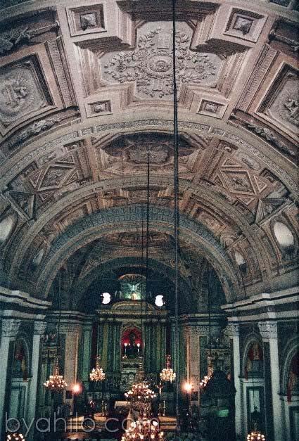 17Trompe l'oeil ceiling of San Agustin Intramuros and the San Agustin Church are just two of the many Hispanic antiquities the Philippines inherited from Spain.
