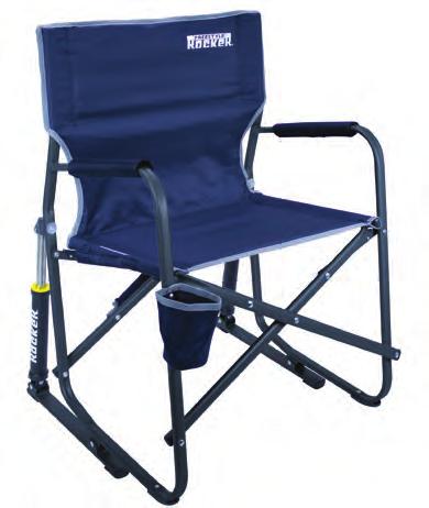 With a shorter seat height than the Freestyle Rocker, you'll still enjoy smooth rocking on any surface with