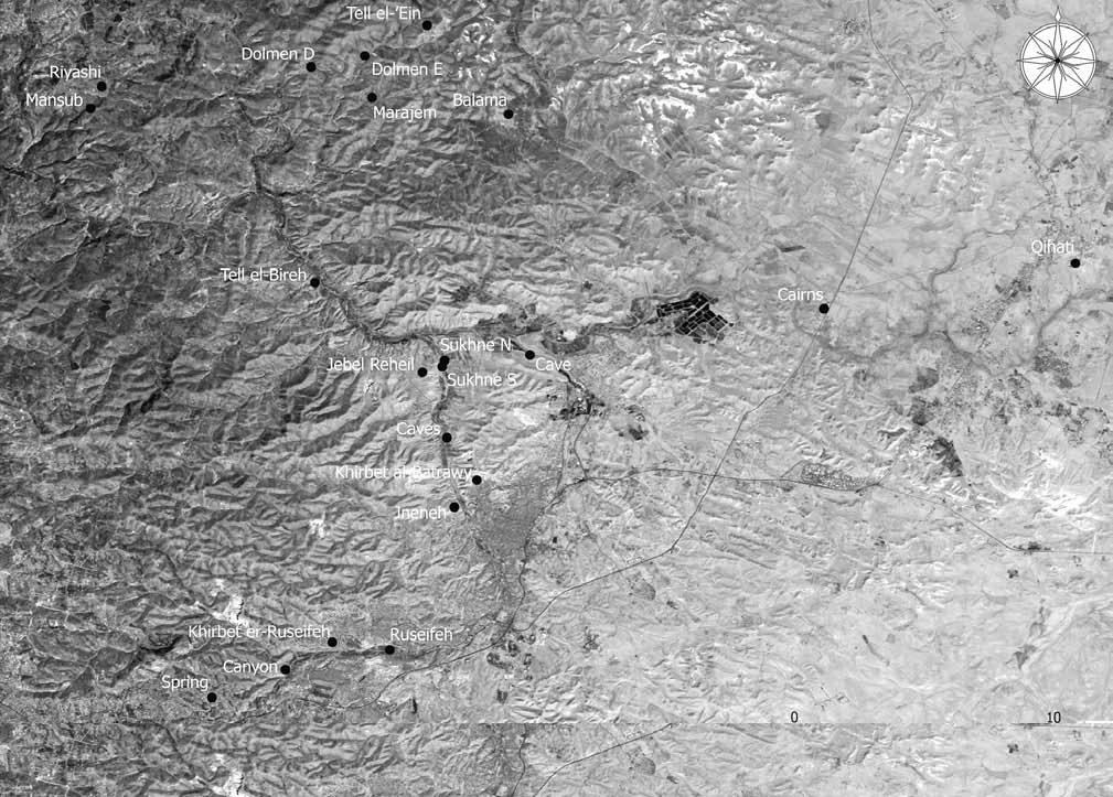 L. Nigro, M. Sala, A. Polcaro: Khirbat al-batråwπ 14. The area and sites surveyed by Rome La Sapienza Expedition in 2007.