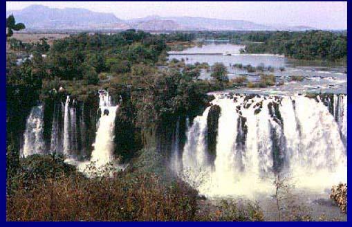 Nile falls without