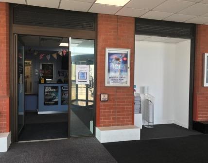 10 Box Office The Box Office is on the ground floor at the front of the venue and is fully accessible with: A push-pad automatic door Low level counter Induction loop Staff can provide information in