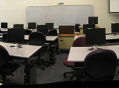 Room 215/Computer Lab this room has 20 student computers and 1 instructor computer and accommodates 20 students.