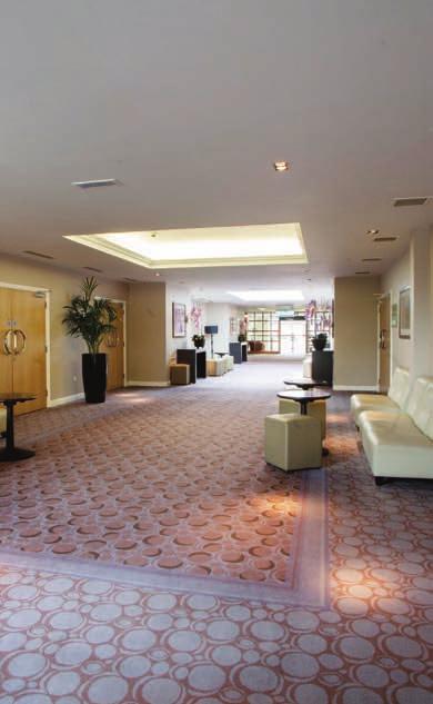 Vehicle access to Stephenson Suite Unlimited tea, coffee and refreshments Plenty of break-out space for exhibition