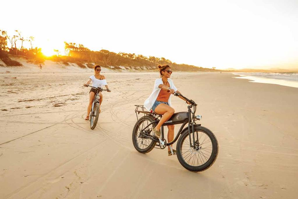 BY R O N BA Y Happiness R E T R E A T 1 5 JUNE 2018 BREATHE NEW LIFE 1-5 june 2018 INCLUDING Luxurious accommodation Welcome drink The team from Bikes & Bends Auckland and Elements of Byron resort