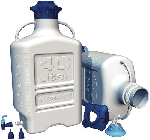 VWR CARBOYS VWR VERSATILE CAP, VERSATILE BARB, AND SPIGOT TECHNOLOGY VWR has expanded the features of our carboy series with the new versatile cap, versatile barb, and spigot technology.