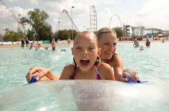 With the all-new Cedar Point Shores water park, our mile-long beach on