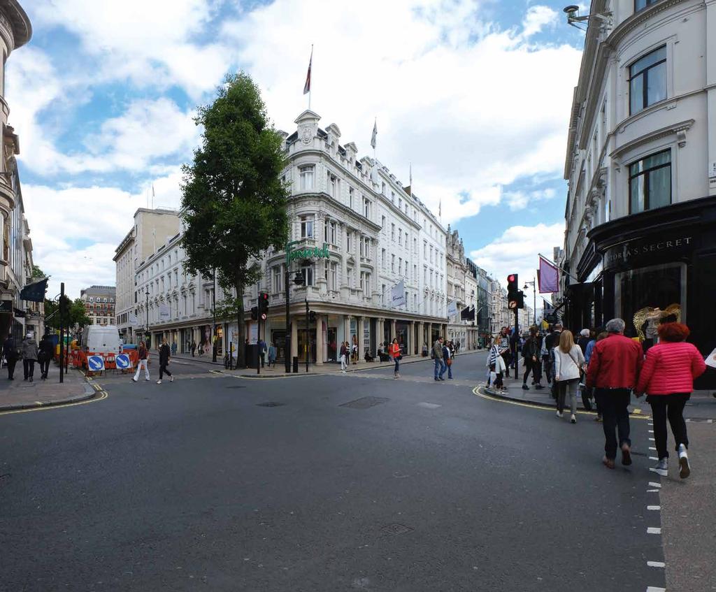 OUR PROPOSALS Existing Bond Street/Brook Street junction Proposed Bond Street/Brook Street junction Our proposals, which would