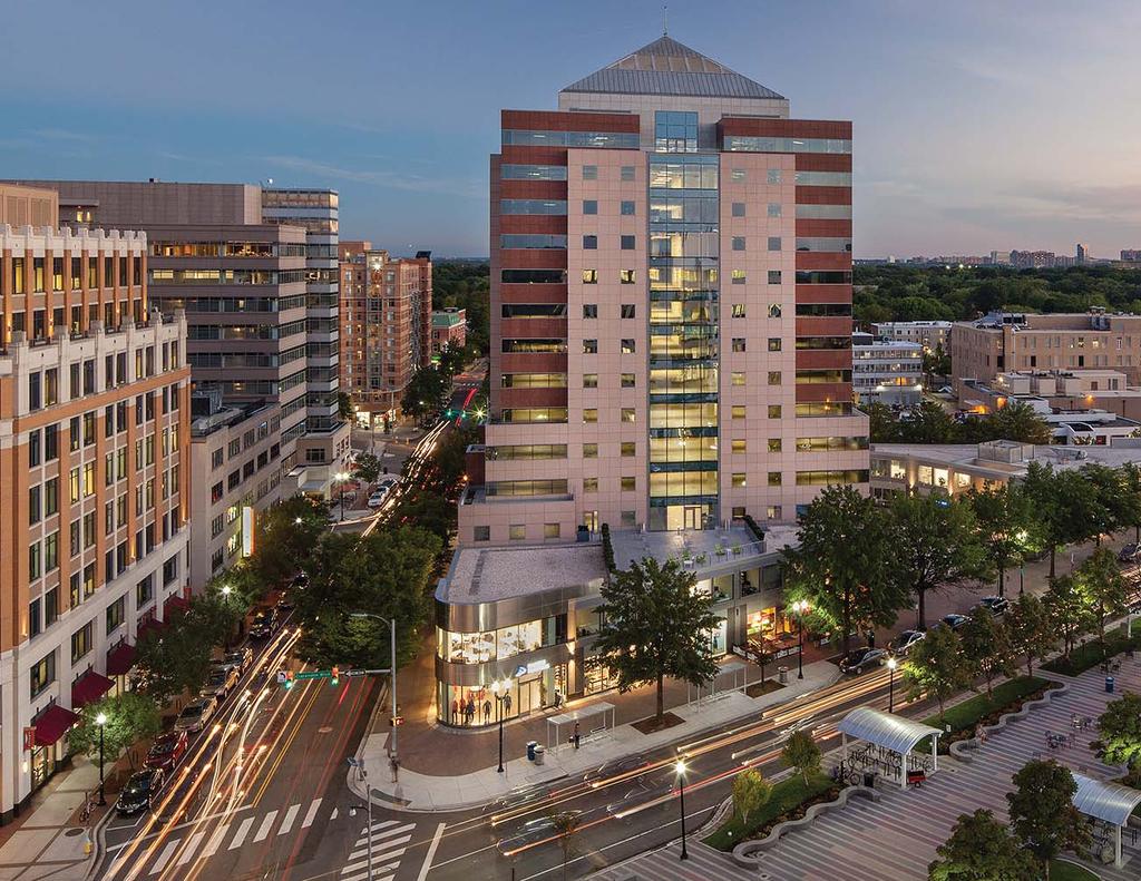 IN THE MIDDLE OF ITALL HIGHLIGHTS: Up to 150,000 SF of contiguous space available now 15,000 sf - 17,000 SF floor plates Direct lobby access to Clarendon Metro On-site retail including SweetGreen,