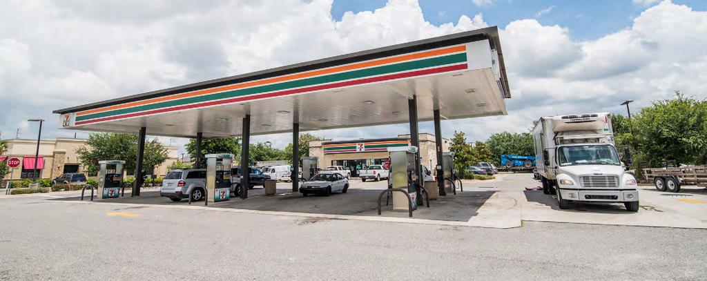 TENANT OVERVIEW TENANT OVERVIEW: 7-Eleven 7-Eleven is the world s largest convenience store chain operating, franchising and licensing more than 56,600 stores in 18 countries.