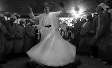 Sufism: Kosovar Albanian Dervishes dance during festivities to celebrate the coming of spring Andrew Testa, Panos situation in Kosovo when it comes to inter-ethnic relations, problems with the