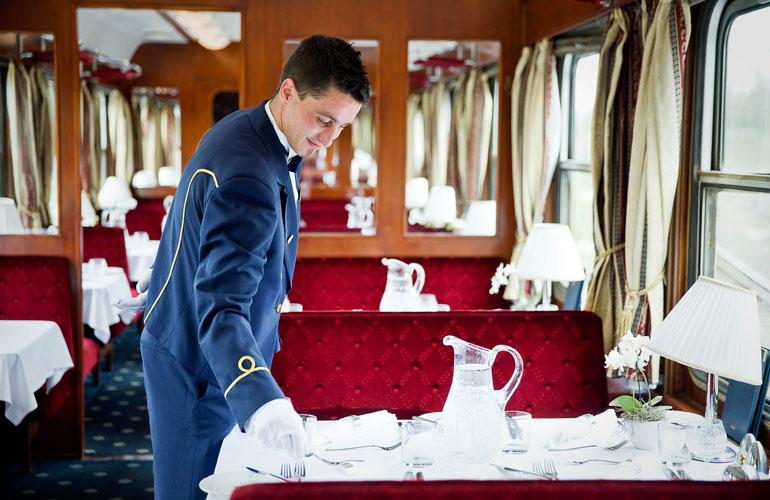 Hotels subject to change without notice Dining & Relaxation Dining Sicilian Odyssey Map The Golden Eagle Danube Express restaurant cars are a delightful venue in which to enjoy meals skillfully