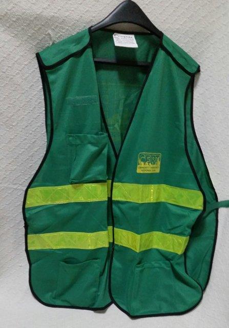 This is the original issue CERT vest I received when I first went through training.